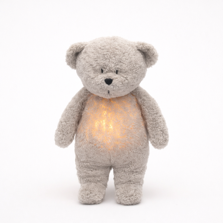 SZUMIĄCY MIŚ Z LAMPKĄ